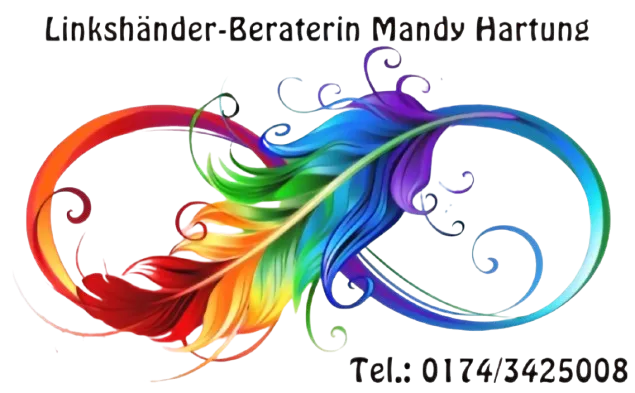 Logo Linkshänder Beraterin - Mandy Hartung